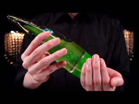 [ASMR]アロエジェルで1日の日焼けダメージをリセット...ひんやり冷却フェイスマッサージで肌を労わりましょう - Aloe Gel Face Massage(No Talking)