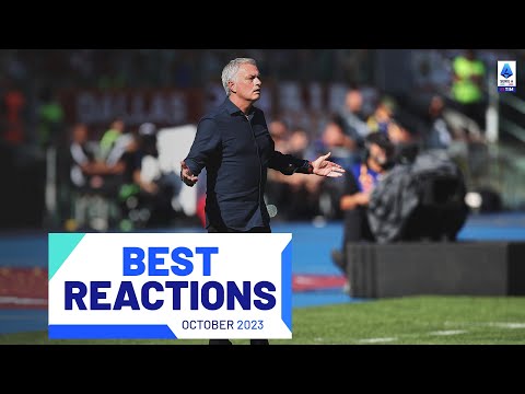 BEST GOAL REACTIONS October | Top 5 Goal Reactions of the Month | Serie A 2023/24