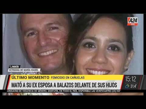 Femicidio en Cañuelas: mató a quemarropas a su ex esposa delante de sus hijos