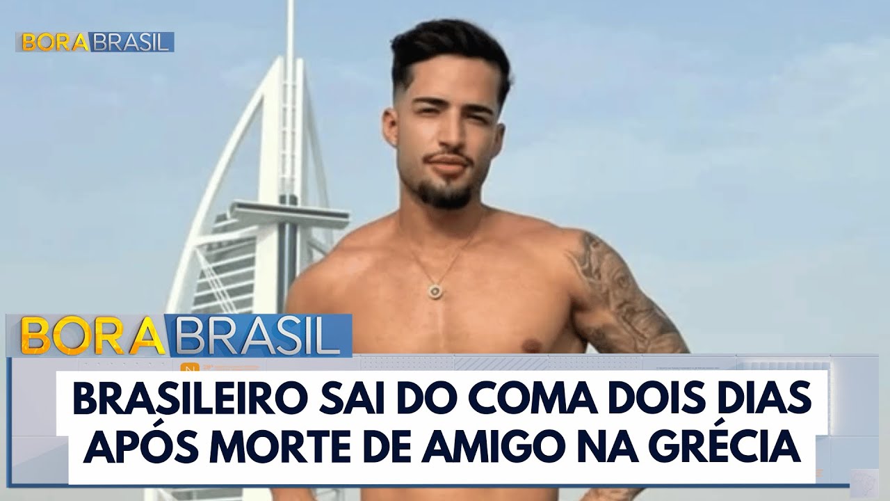 Brasileiro sai do coma após acidente em piscina na Grécia