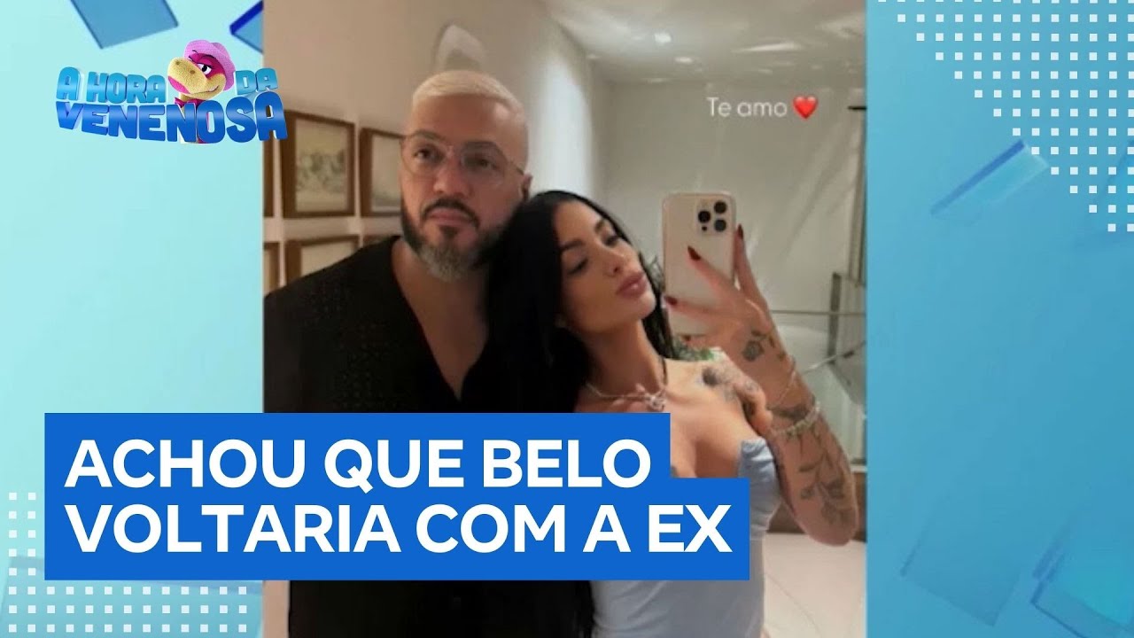 Rayane Figliuzzi confessa que achou que Belo voltaria com Gracyanne Barbosa