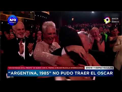 “ARGENTINA, 1985” NO PUDO TRAER EL OSCAR  - NOTICIERO 9