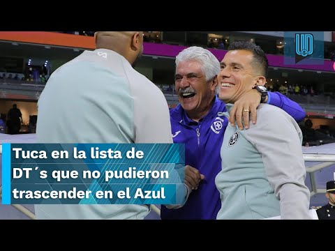 Ricardo 'Tuca' Ferretti se suma a los DT's que no pueden trascender en Cruz Azul