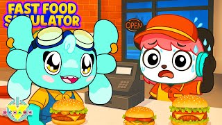 We Opened a FAST FOOD RESTAURANT in Roblox! 🍔😱 | Coco & Xander