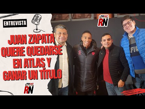 Juan ZAPATA, conoce a FONDO al mediocampista de ATLAS | Entrevista El Podcast del Rojinegro