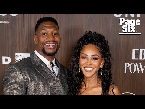 Meagan Good engaged to Jonathan Majors and supports him at assault trial