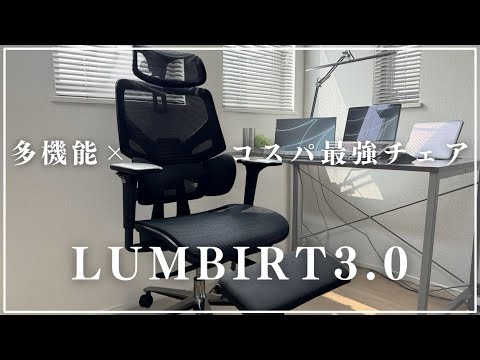 【快適】多機能でコスパ最強なオフィスチェア【LUMBIRT3.0】