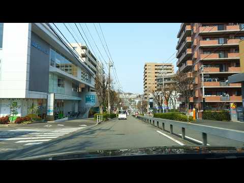 稲城南多摩線を含む よみうりランド周辺  [ 稲城市 4K/60fps 2025ドライブ]  向陽台公園通り → 稲城南多摩線 → 東京都道124号 → よみうりV通り → 稲城南多摩線