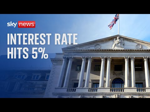 BREAKING: Interest rate hits 5% - the highest since 2008