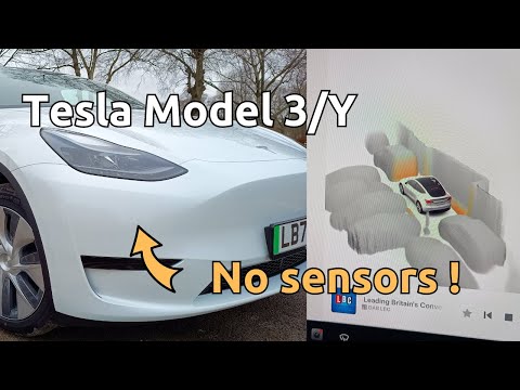 Tesla removed parking sensors. How does the 