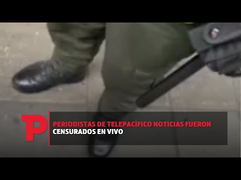 Periodistas de Telepacífico Noticias fueron censurados en vivo I20.09.2023I TPNoticias
