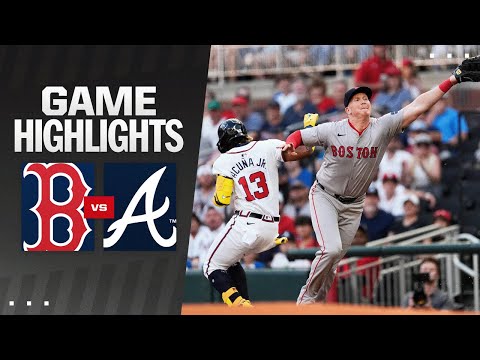 Red Sox vs. Braves Game Highlights (5/7/24) | MLB Highlights video clip