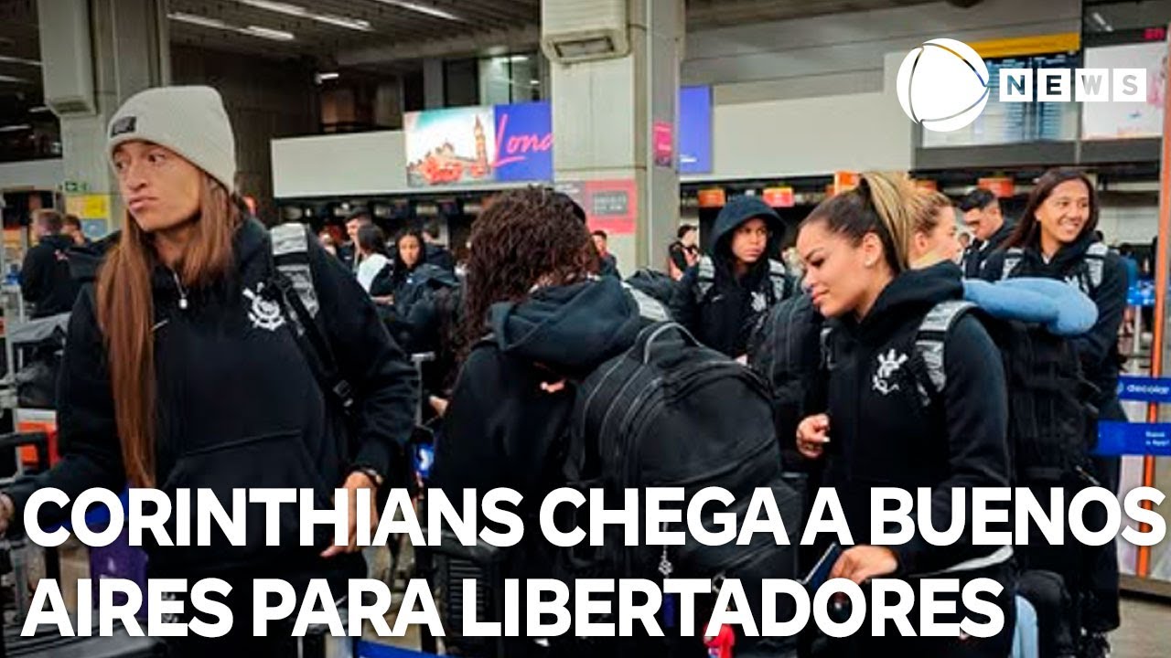 Corinthians já está na Argentina para estreia na Libertadores