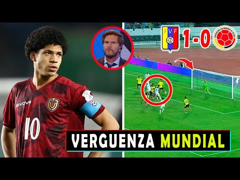 ASI REACCIONA PRENSA SUDAMERICANA a VICTORIA de VENEZUELA vs COLOMBIA SUB 23