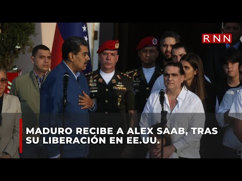 Maduro recibe en el palacio presidencial a Alex Saab, tras su liberación en EE.UU.