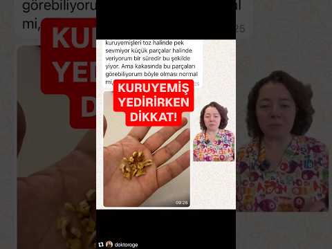 ⚠️Kuruyemişi çocuklara nasıl yedirelim ! #doktoroge #ekgıda