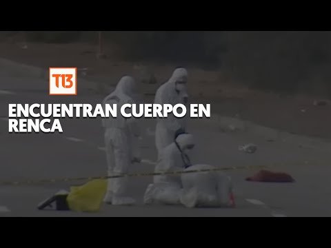 Encuentran cuerpo maniatado y calcinado en Renca