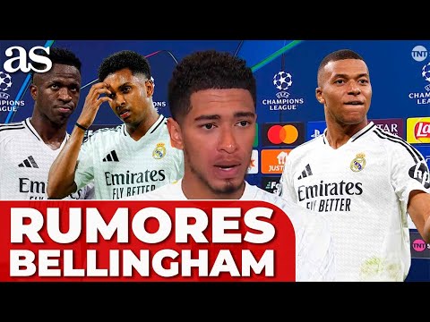 BELLINGHAM INCRÉDULO ante los RUMORES que hablan de MALA RELACIÓN con RODRYGO, MBAPPÉ Y VINICIUS