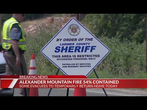 Alexander Mountain Fire re-entry credentials open Monday