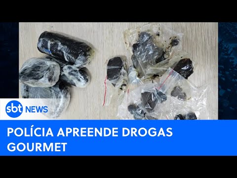Polícia desarticula tráfico de drogas gourmet |#SBTNewsnaTV(01/02/24)