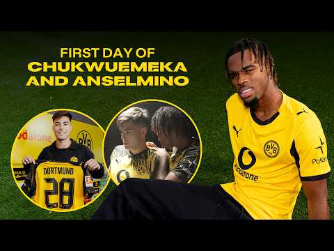 👀 FIRST DAY of AARON & CARNEY in DORTMUND 🇦🇷🏴󠁧󠁢󠁥󠁮󠁧󠁿 | INSIDE BVB