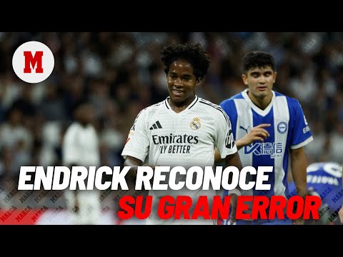 Endrick reconoce su gran error I MARCA