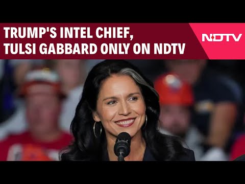 Tulsi Gabbard In India | Trump's Intel Chief Only On NDTV | 'Modi And Trump Good Friends'