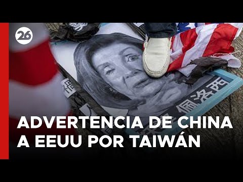 Nueva advertencia de China a EEUU por el apoyo a Taiwán