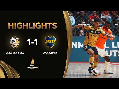 RESUMEN | CARLOS BARBOSA (BRA) VS. BOCA JUNIORS (ARG) (1-1) | CONMEBOL LIBERTADORESFS 2026