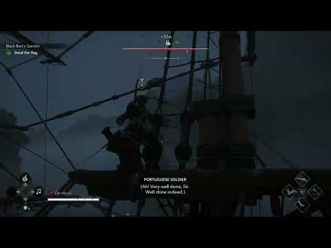Assassin's Creed Black Flag Resynced - Black Bart's Gambit: Steal The Flag Gameplay and Cutscenes
