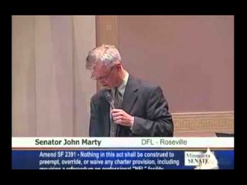 Senator Marty corrects Senator Rosen