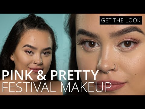 feelunique.com & Feel Unique Promo Code video: Pink & Pretty Festival Makeup | Feelunique