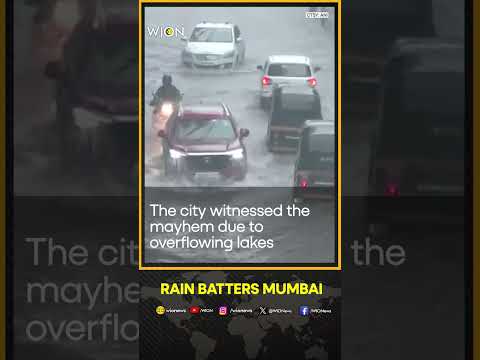 India: Rain batters Mumbai, severe waterlogging in various parts of the city | WION Shorts