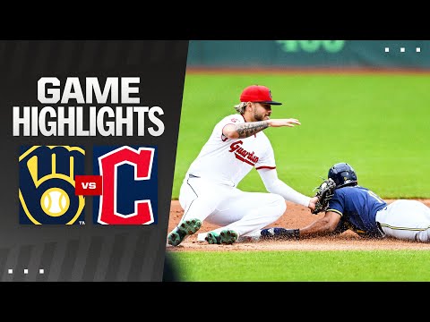 Brewers vs. Guardians Game Highlights (5/13/25) | MLB Highlights