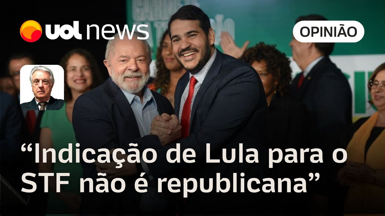 Decisão do Lula de indicar Jorge Messias para vaga no STF não é republicana avalia Maierovitch