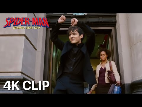Tom Holland’s Peter Parker Goes Full Emo Dance | Spider-Man Brand New Day | 4K Clip