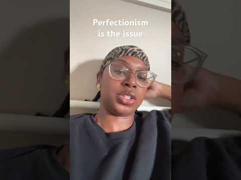 Perfectionism stops creativity