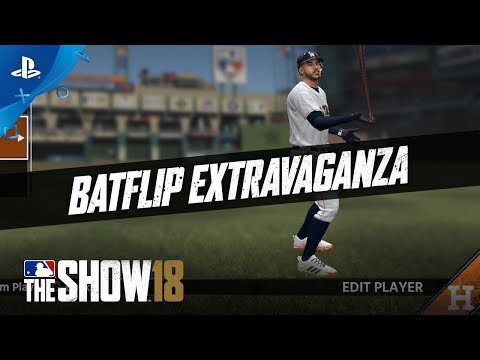 MLB The Show 18 - Feature Talk: Bat Flips | PS4