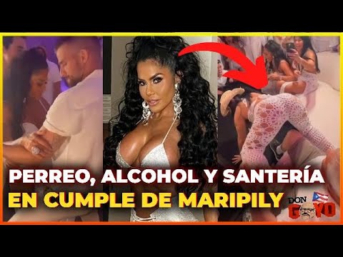 Perreo, Alcohol y Santería en el cumpleaños de Maripily