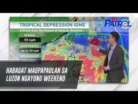 Habagat magpapaulan sa Luzon ngayong weekend | TV Patrol