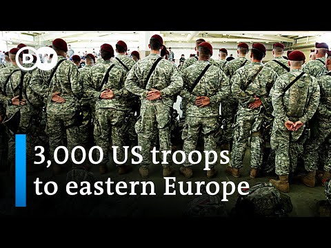 US deploys 3,000 extra troops to Europe | DW News