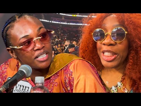 Claressa Shields GOES BACK & FORTH with Franchon Crews-Dezurn over REMATCH FACE OFF REFUSAL