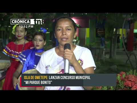 Realizan el lanzamiento de “Mi Parque Bonito” en la Isla de Ometepe - Nicaragua