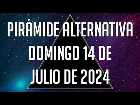 Pirámide Alternativa para el Domingo 14 de Julio de 2024 - Lotería de Panamá