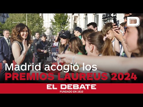 Ayuso, Almeida y Teresa Urquijo brillan en la gran noche de los 'Nobel' del deporte en Madrid