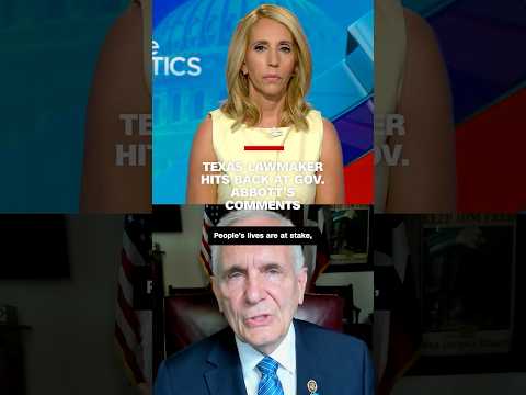Texas lawmaker hits back at Gov. Abbott's comments