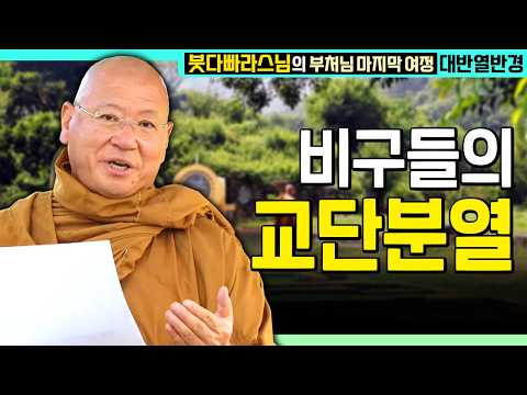 비구들의 교단분열  |붓다빠라스님의 부처님 마지막 <strong>여정</strong> 대반열반경 27회 전체영상 #붓다빠라