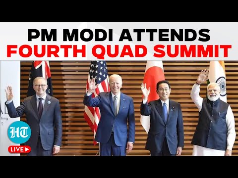 Quad Summit LIVE | PM Modi Attends Fourth Quad Summit In Wilmington | India | U.S.| Japan| Australia