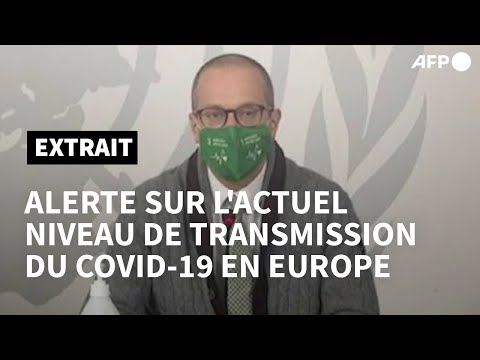 Covid-19: taux de transmission alarmants en Europe (OMS) | AFP