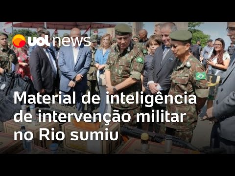 Caso Marielle: Material de inteligência da intervenção militar no Rio desaparece